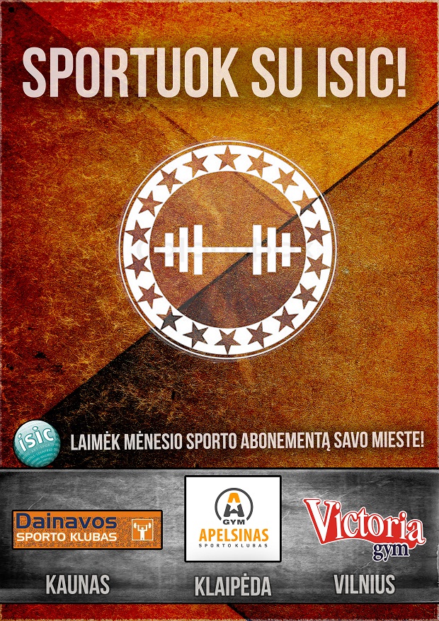 sportuok su isic 2014