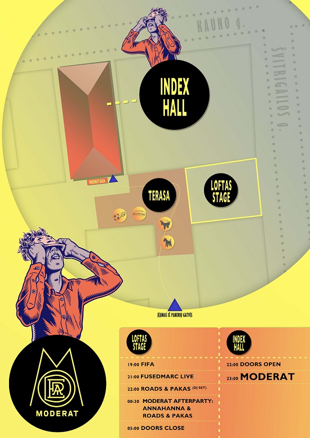 Penktadienio Naujamiescio zemelapis