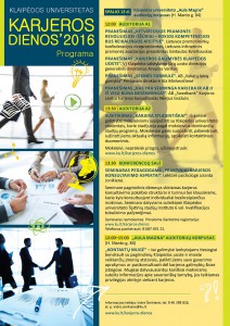 karjeros dienos 2016 ku